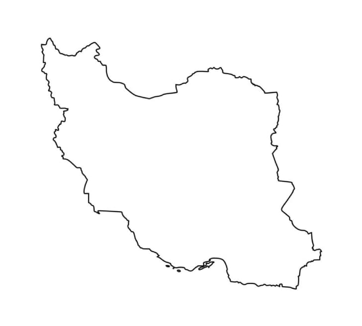 Iran map | Elina Rostami